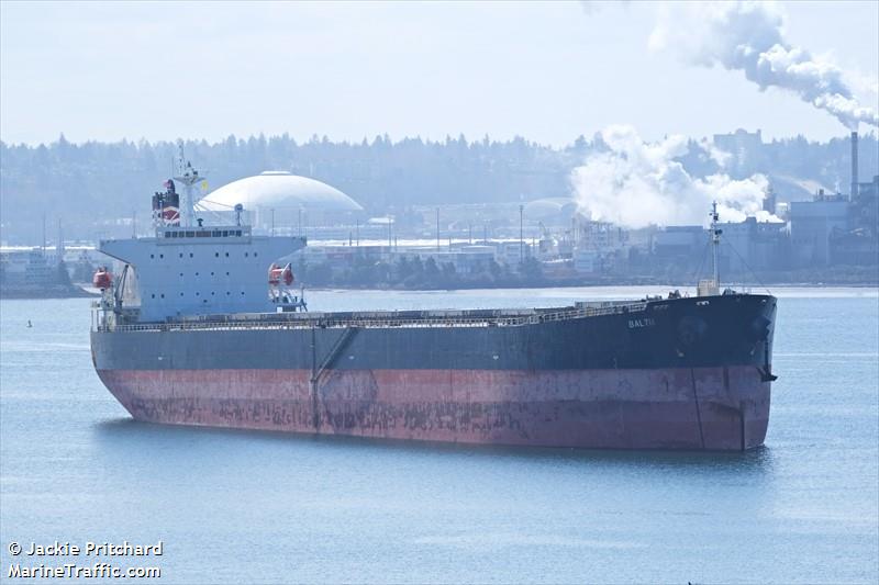 baltia (Bulk Carrier) - IMO 9286920, MMSI 636092905, Call Sign D5QS4 under the flag of Liberia