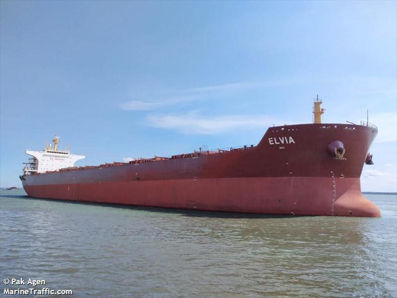 elvia (Bulk Carrier) - IMO 9570840, MMSI 636092966, Call Sign D5XZ7 under the flag of Liberia