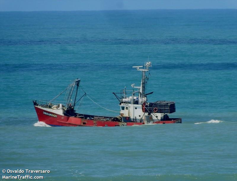 don raimundo (Fishing Vessel) - IMO 9071284, MMSI 701000752, Call Sign LW 8897 under the flag of Argentina