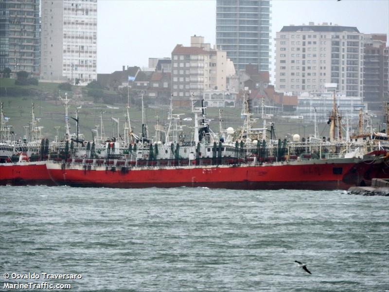 xin shi ji 92 (Fishing Vessel) - IMO 8692744, MMSI 701006615, Call Sign LW 3171 under the flag of Argentina