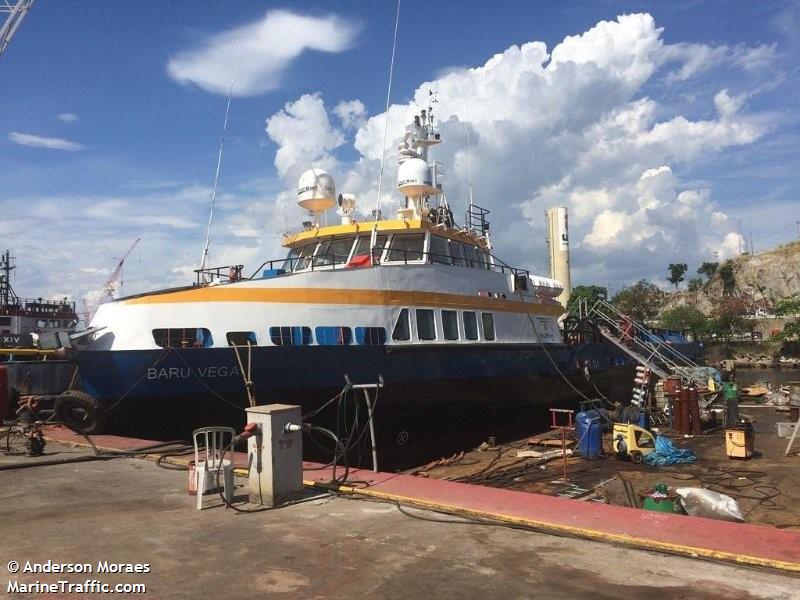 baru vega (Offshore Tug/Supply Ship) - IMO 9659646, MMSI 710031380, Call Sign PV3335 under the flag of Brazil