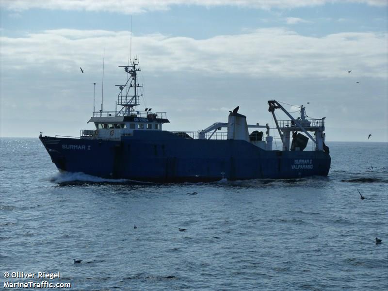 surmar i (Fishing Vessel) - IMO 8209315, MMSI 725000199, Call Sign CB2924 under the flag of Chile