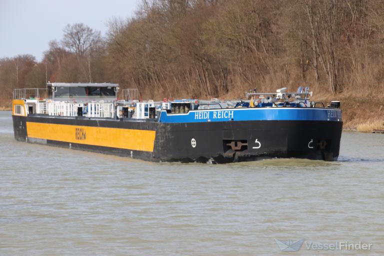 heidi reich (Tanker) - IMO , MMSI 211383970, Call Sign DH2883 under the flag of Germany