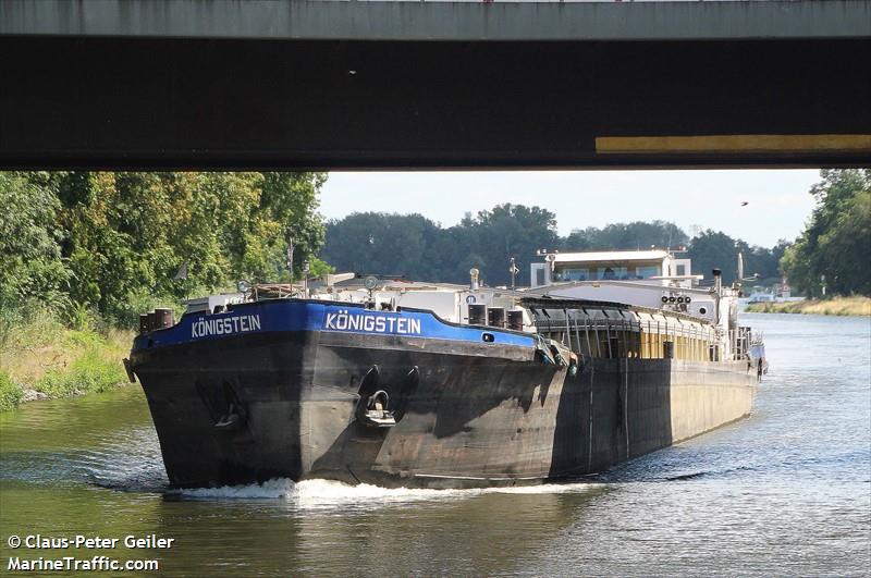 konigstein (Cargo ship) - IMO , MMSI 211394520, Call Sign DH7895 under the flag of Germany