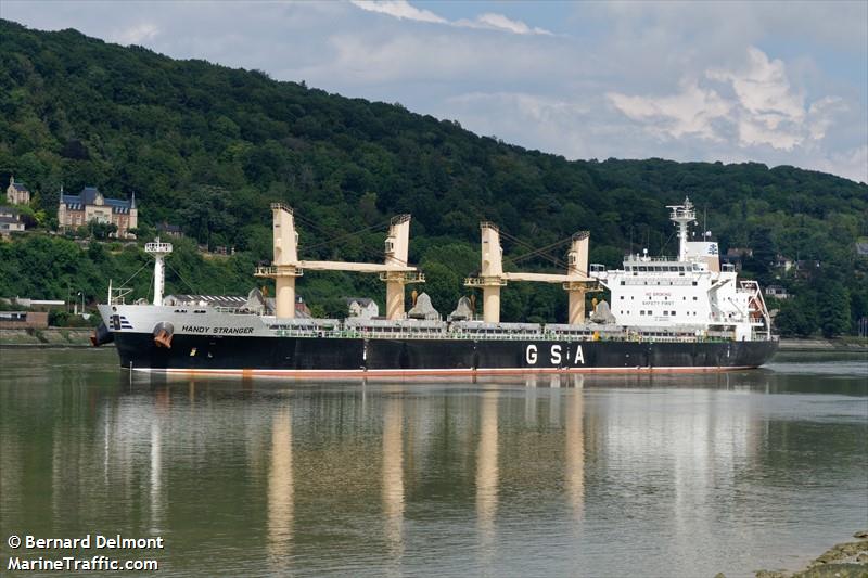 handy stranger (Bulk Carrier) - IMO 9643453, MMSI 212366000, Call Sign 5BYG3 under the flag of Cyprus