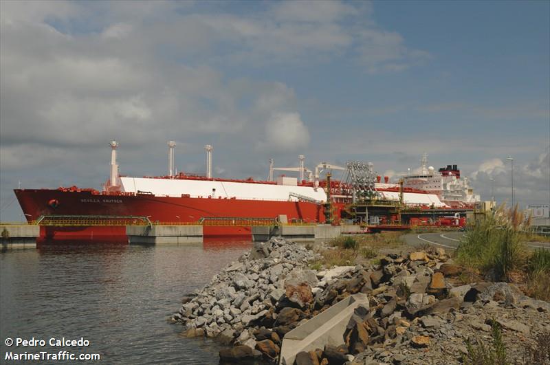 sevilla knutsen (LNG Tanker) - IMO 9414632, MMSI 224072000, Call Sign EANB under the flag of Spain