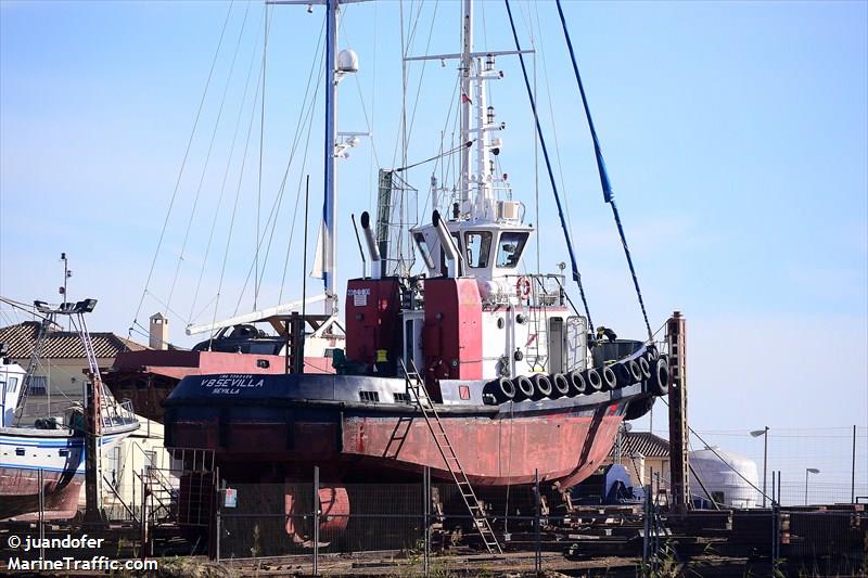 v.b. sevilla (Tug) - IMO , MMSI 224075960, Call Sign EA6418 under the flag of Spain