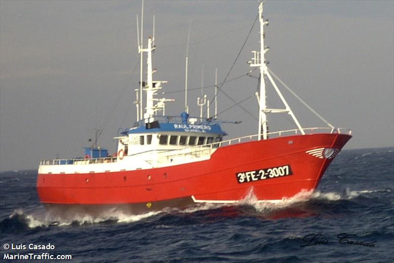 fvraul primero (Fishing vessel) - IMO , MMSI 224103970, Call Sign EADZ under the flag of Spain
