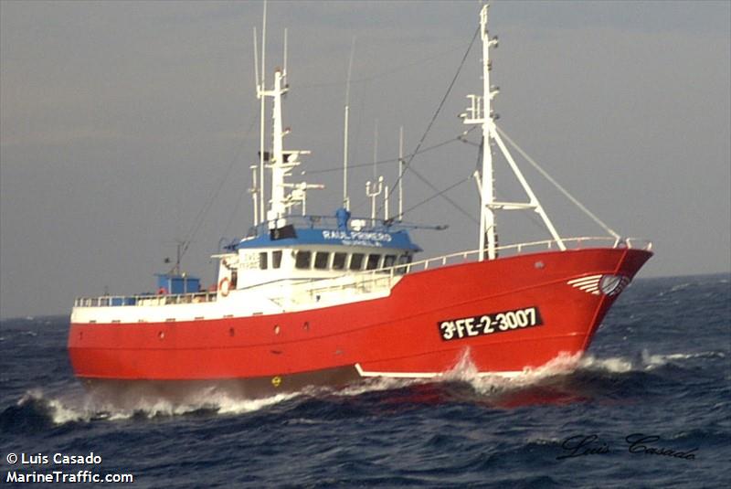fvraul primero (Fishing Vessel) - IMO , MMSI 224103970, Call Sign EADZ under the flag of Spain