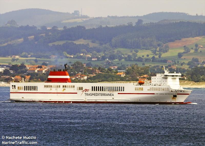 villa de tazacorte (Ro-Ro Cargo Ship) - IMO 9399325, MMSI 225430000, Call Sign EADD under the flag of Spain