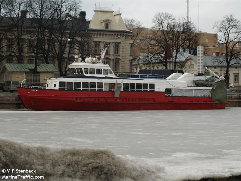 lily (Passenger ship) - IMO , MMSI 230981160, Call Sign OJJT under the flag of Finland