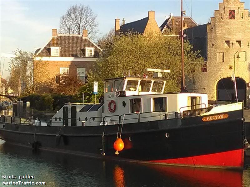 hector (Pleasure craft) - IMO , MMSI 244690934, Call Sign PE7434 under the flag of Netherlands