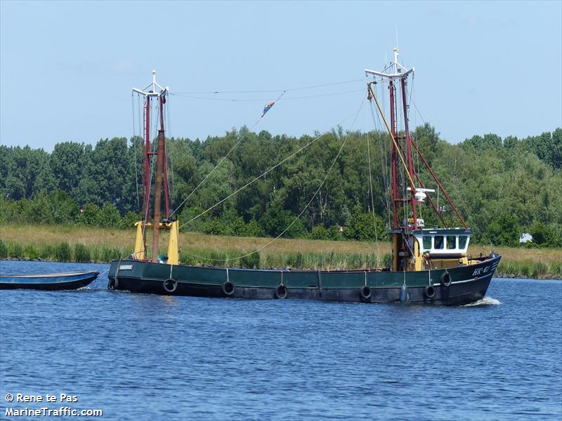 hk 61 trudy martina (Fishing vessel) - IMO , MMSI 244710515, Call Sign PF228O under the flag of Netherlands