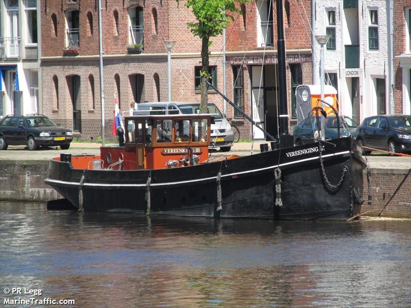 vereeniging 3 (Unknown) - IMO , MMSI 244740891, Call Sign PG8334 under the flag of Netherlands