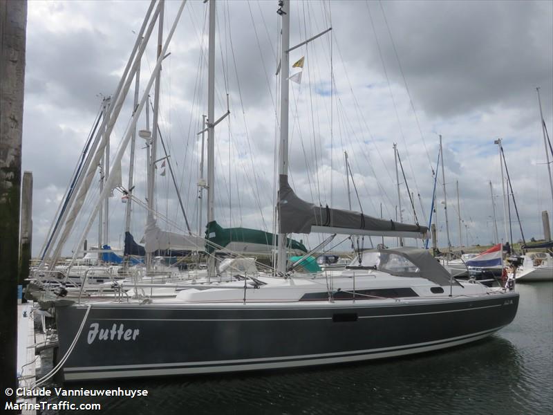 jutter (Sailing vessel) - IMO , MMSI 244860281, Call Sign PB5804 under the flag of Netherlands