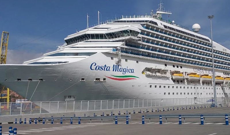 costa magica (Passenger ship) - IMO , MMSI 247113216 under the flag of Italy