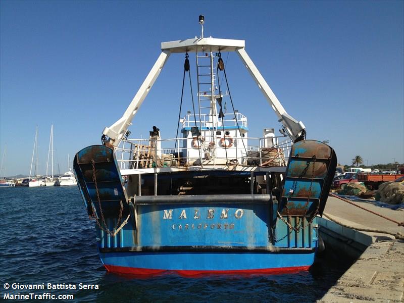 caterina bono (Fishing Vessel) - IMO 9249788, MMSI 247152250, Call Sign IYVF under the flag of Italy