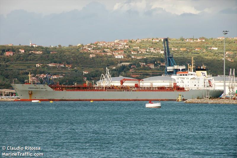 eberhardt arctic (Chemical/Oil Products Tanker) - IMO 9251676, MMSI 255806234, Call Sign CQAO8 under the flag of Madeira