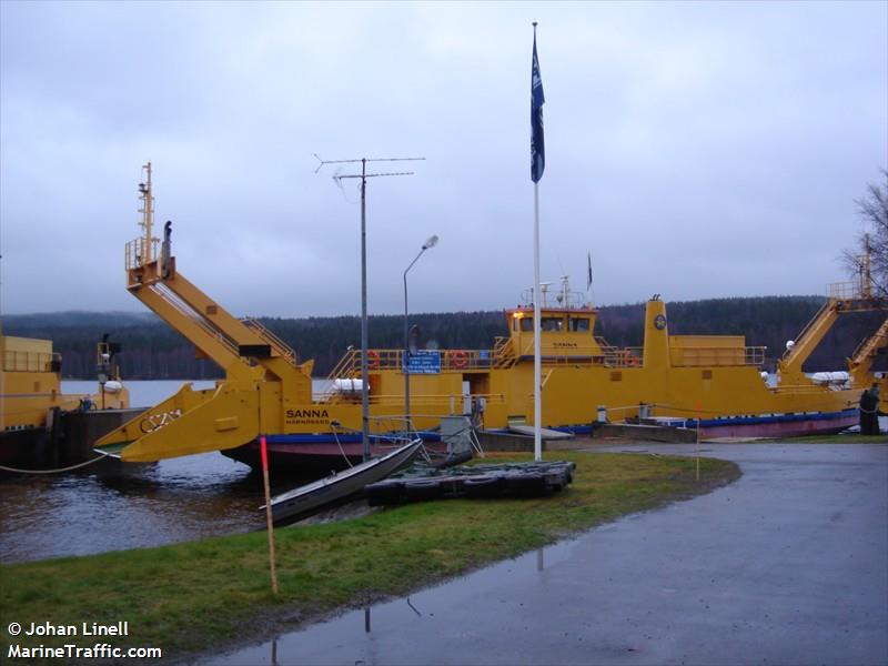 sanna (Passenger ship) - IMO , MMSI 265604540, Call Sign MSQT under the flag of Sweden