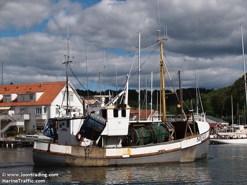 sd748 0ddero (Fishing vessel) - IMO , MMSI 266164000, Call Sign SIKR under the flag of Sweden