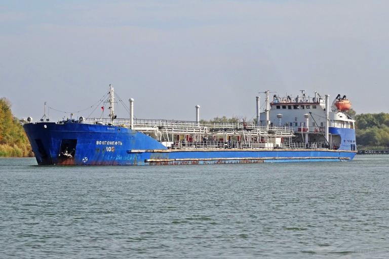 volgoneft-105 (Tanker) - IMO , MMSI 273311170, Call Sign UIDU under the flag of Russia