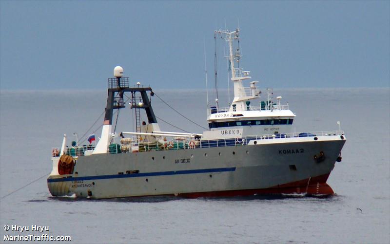 koyda 2 (Fishing Vessel) - IMO 9275165, MMSI 273331070, Call Sign UBKK8 under the flag of Russia