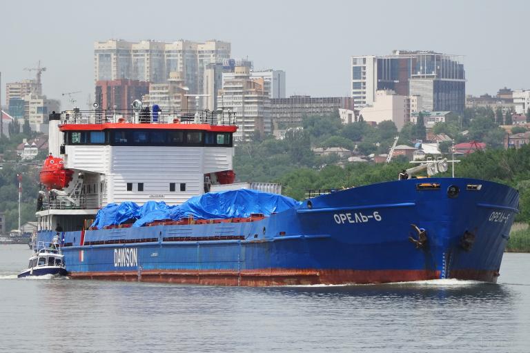orel-6 (General Cargo Ship) - IMO 8853609, MMSI 273331970, Call Sign UBKK2 under the flag of Russia