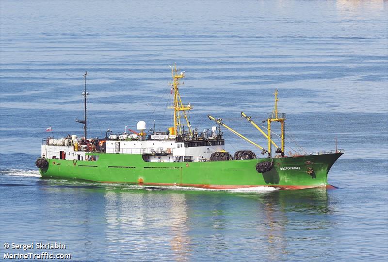 vost0k reefer (Refrigerated Cargo Ship) - IMO 8403961, MMSI 273355540, Call Sign UBYH6 under the flag of Russia