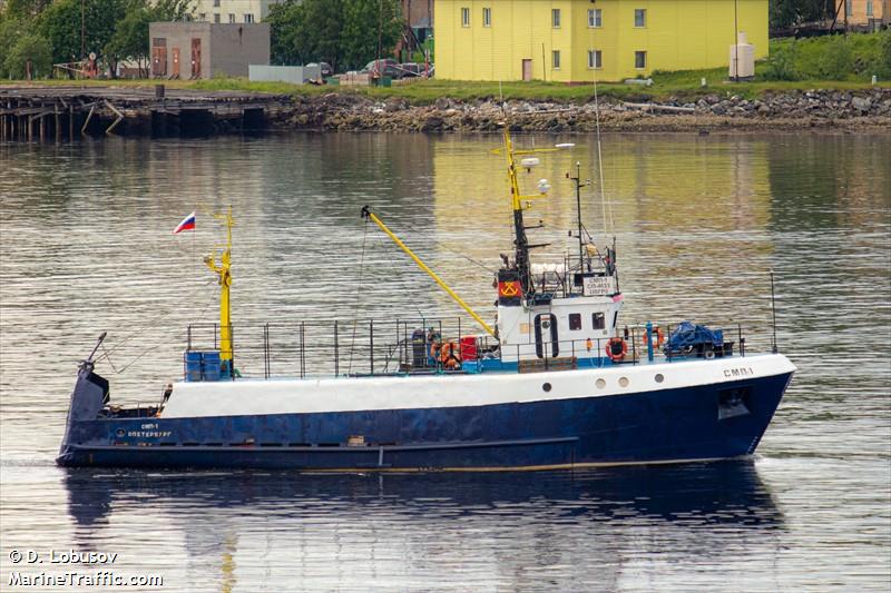 smp-1 (Fishing Vessel) - IMO 8891431, MMSI 273383170, Call Sign UBFP8 under the flag of Russia