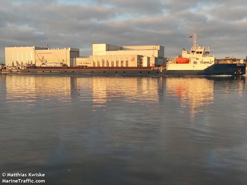 topaz ural (Heavy Load Carrier) - IMO 9811610, MMSI 273414570, Call Sign UFLO under the flag of Russia