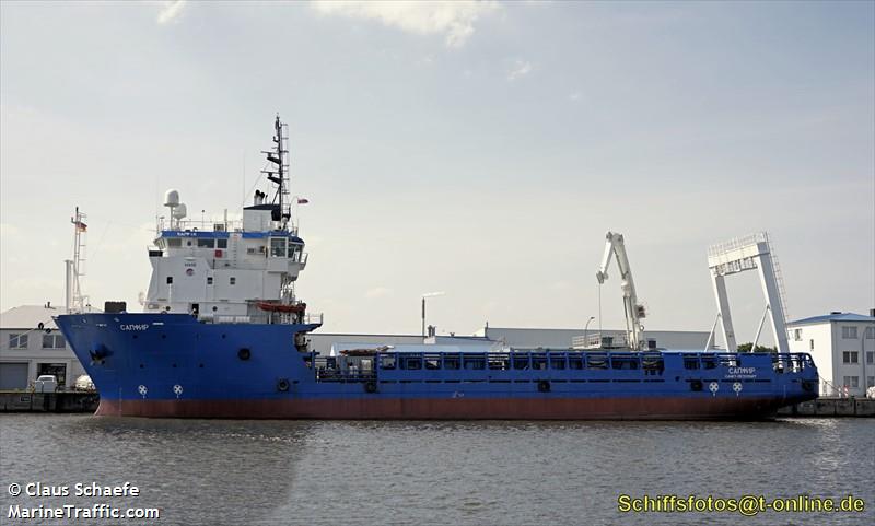 sapfir (Offshore Tug/Supply Ship) - IMO 9182057, MMSI 273454880, Call Sign UBUS5 under the flag of Russia