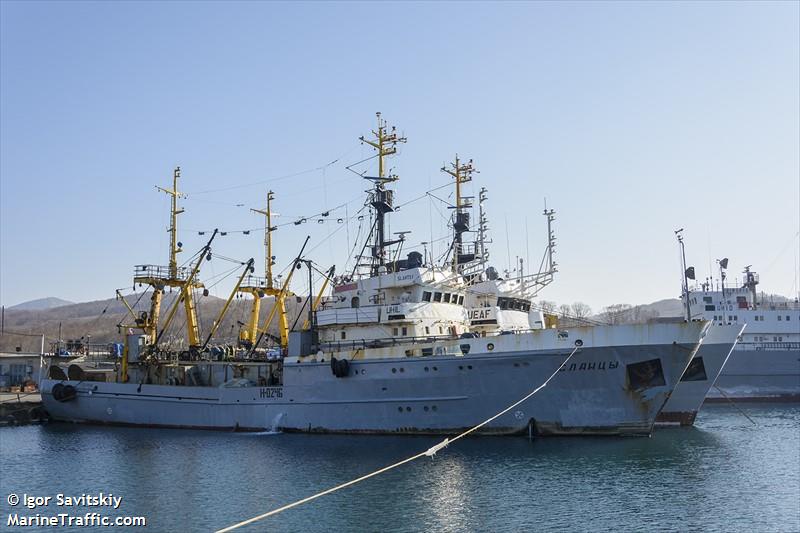 slantsy (Fishing Vessel) - IMO 7941760, MMSI 273826600, Call Sign UHIL under the flag of Russia