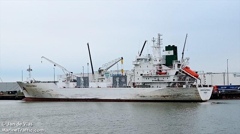 green guatemala (Refrigerated Cargo Ship) - IMO 8912144, MMSI 308868000, Call Sign C6WA6 under the flag of Bahamas