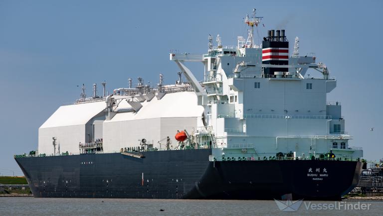 bushu maru (LNG Tanker) - IMO 9796793, MMSI 311000846, Call Sign C6EB4 under the flag of Bahamas