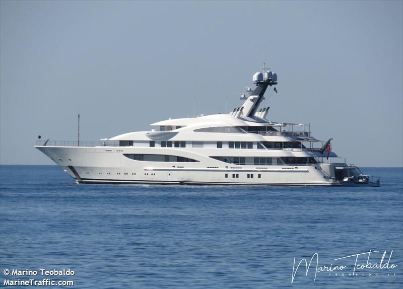 amatasia (Yacht) - IMO 9734252, MMSI 319115600, Call Sign ZGGM3 under the flag of Cayman Islands