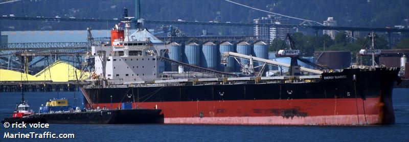 energy sunrise (Bulk Carrier) - IMO 9582544, MMSI 351988000, Call Sign HOMB under the flag of Panama