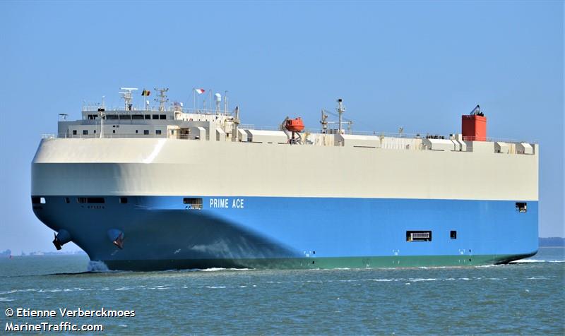 prime ace (Vehicles Carrier) - IMO 9610444, MMSI 352506000, Call Sign 3FAT9 under the flag of Panama