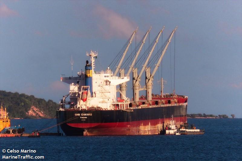 cmb chikako (Bulk Carrier) - IMO 9701190, MMSI 357320000, Call Sign 3FEV8 under the flag of Panama