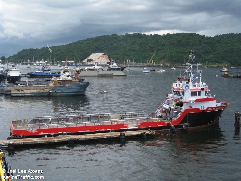 delta emperor (Offshore Tug/Supply Ship) - IMO 9578309, MMSI 362066000, Call Sign 9YHU under the flag of Trinidad & Tobago