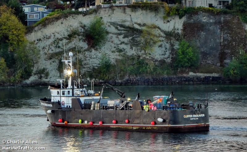 clipper endeavor (Fishing Vessel) - IMO 8856730, MMSI 366297000, Call Sign WTC9495 under the flag of United States (USA)