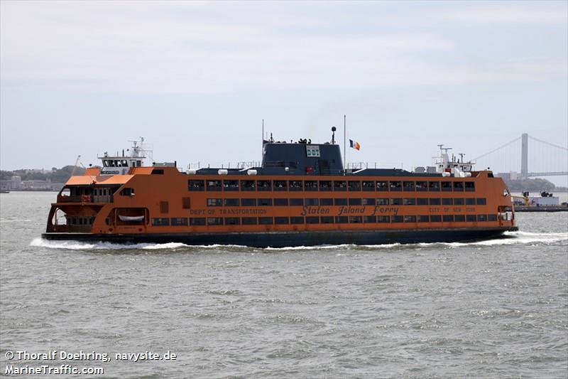 samuel i newhouse (Passenger/Ro-Ro Cargo Ship) - IMO 7702774, MMSI 367000140, Call Sign WYR3371 under the flag of United States (USA)