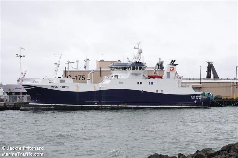 blue north (Fishing Vessel) - IMO 9772163, MMSI 367741830, Call Sign WDI8754 under the flag of United States (USA)