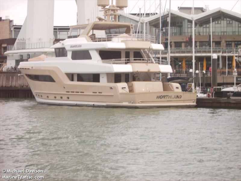northland (Pleasure craft) - IMO , MMSI 368011980, Call Sign WDJ7983 under the flag of United States (USA)