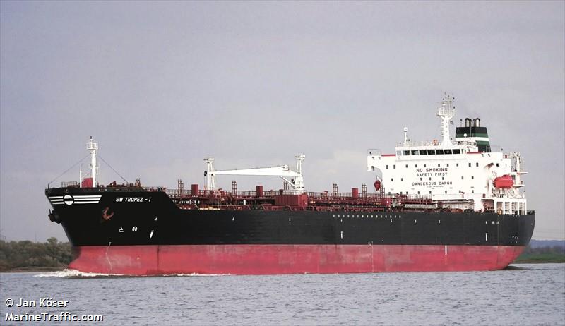 sw tropez i (Chemical/Oil Products Tanker) - IMO 9272931, MMSI 372443000, Call Sign 3FPS7 under the flag of Panama