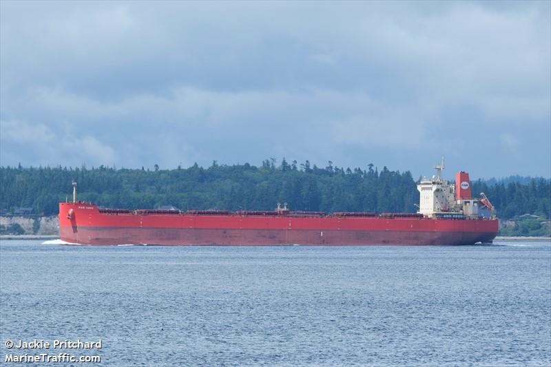 pan topaz (Bulk Carrier) - IMO 9625827, MMSI 373079000, Call Sign 3FMZ5 under the flag of Panama