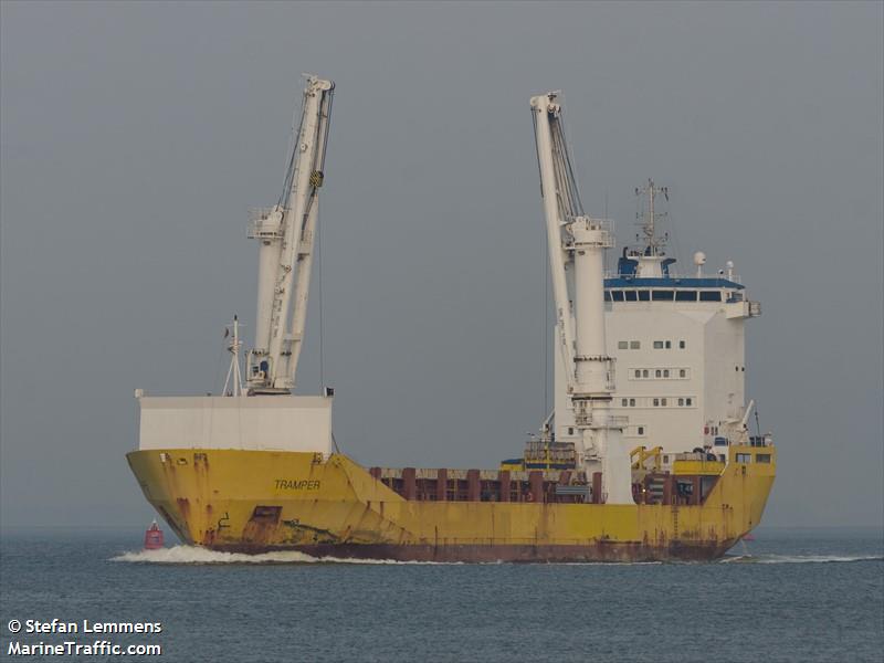 tramper (General Cargo Ship) - IMO 9204697, MMSI 378113155, Call Sign ZJL2198 under the flag of British Virgin Islands