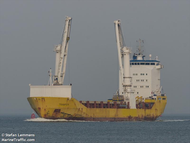 tramper (General Cargo Ship) - IMO 9204697, MMSI 378113155, Call Sign ZJL2198 under the flag of British Virgin Islands