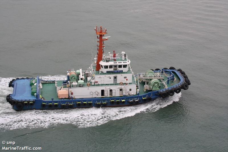 601baekryong ho (Tug) - IMO 9693288, MMSI 441925000, Call Sign DSRN7 under the flag of Korea