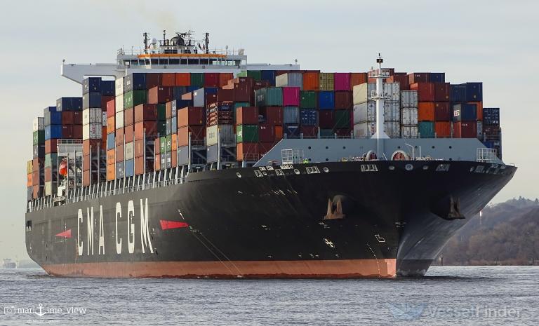 cma cgm mumbai (Container Ship) - IMO 9778131, MMSI 477159100, Call Sign VRRP8 under the flag of Hong Kong
