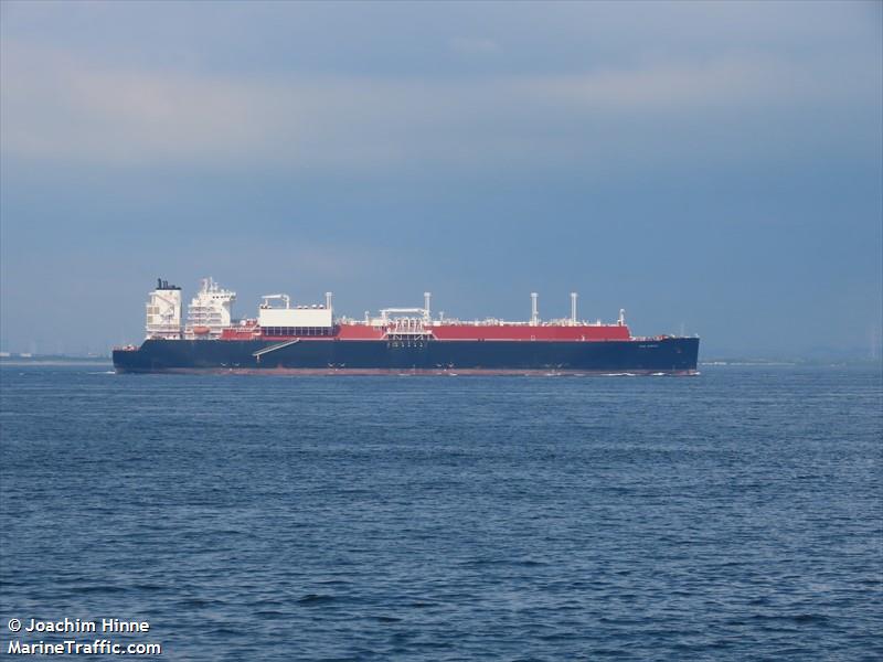 pan africa (LNG Tanker) - IMO 9750256, MMSI 477168300, Call Sign VRQC5 under the flag of Hong Kong